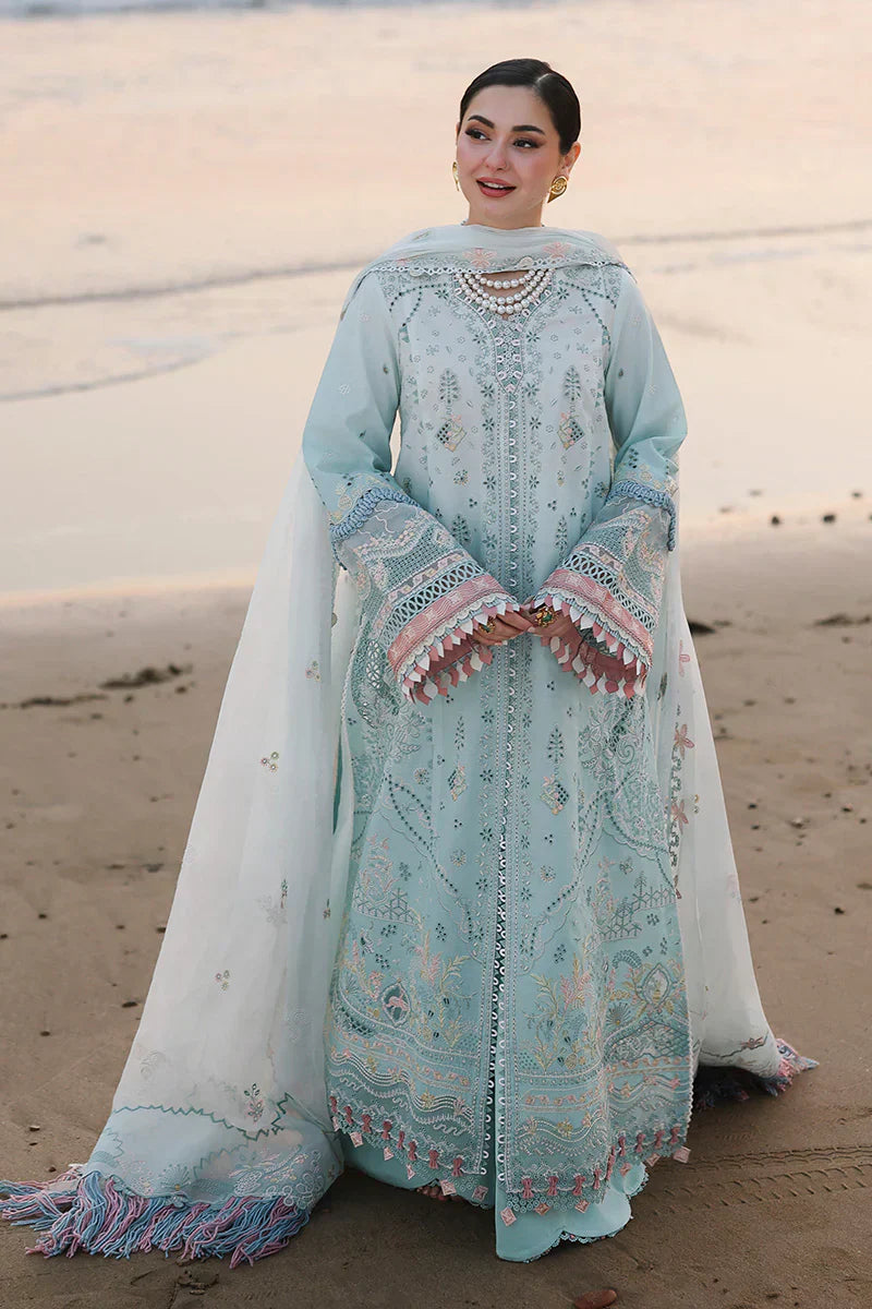 Qalamkar - Unstitched 3PC Embroidered Lawn - N051
