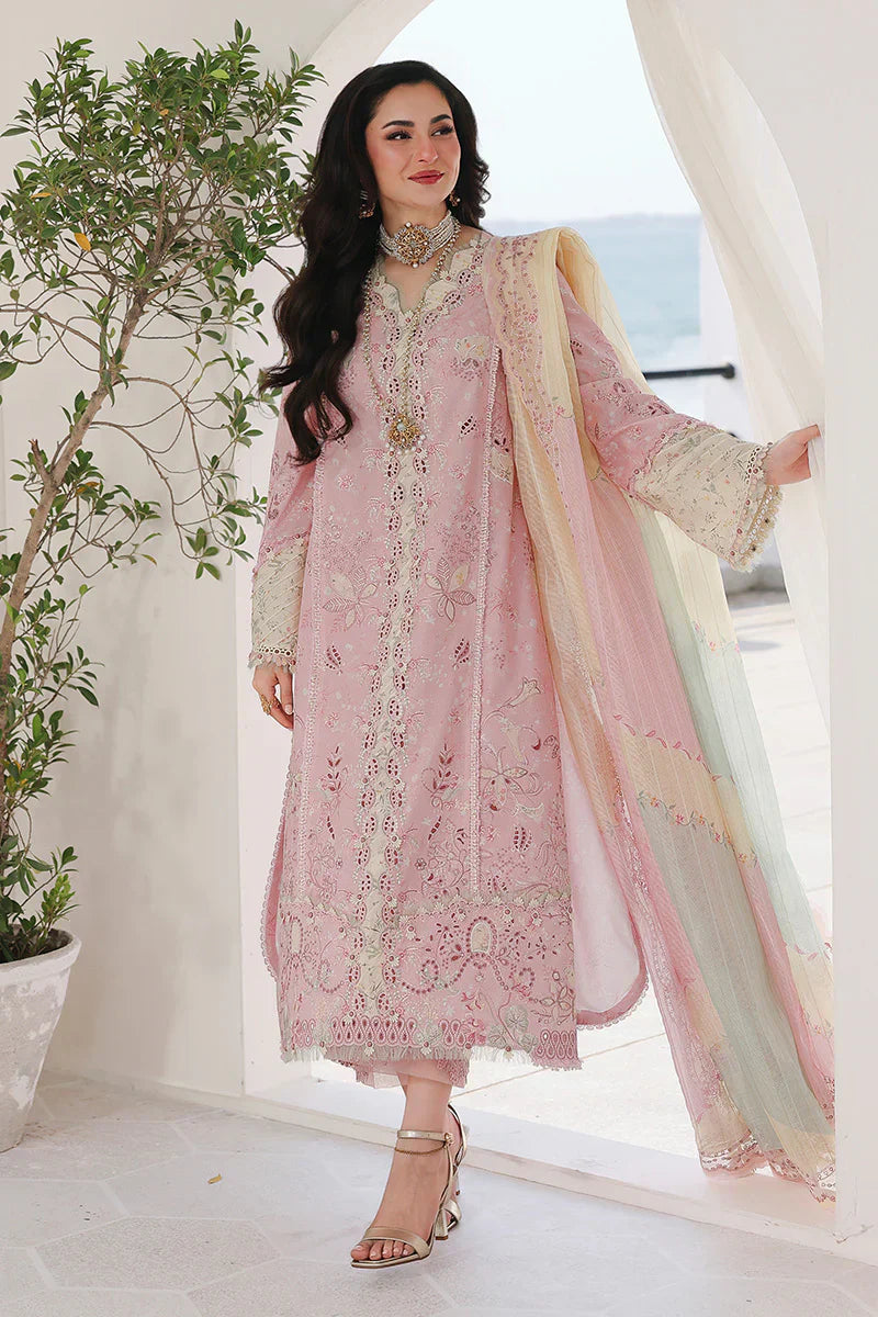 🌸Trending - Qalamkar - Unstitched 3PC Embroidered Lawn - RR3060