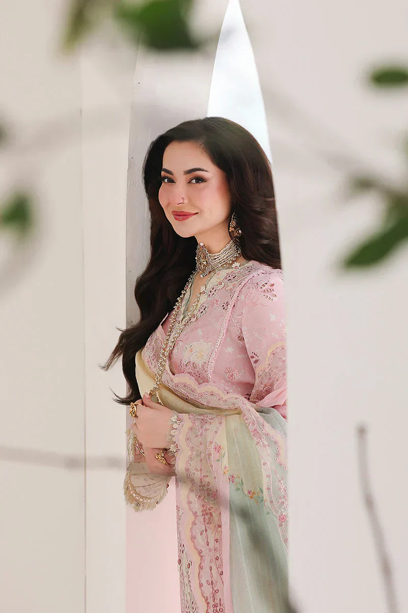 🌸Trending - Qalamkar - Unstitched 3PC Embroidered Lawn - RR3060