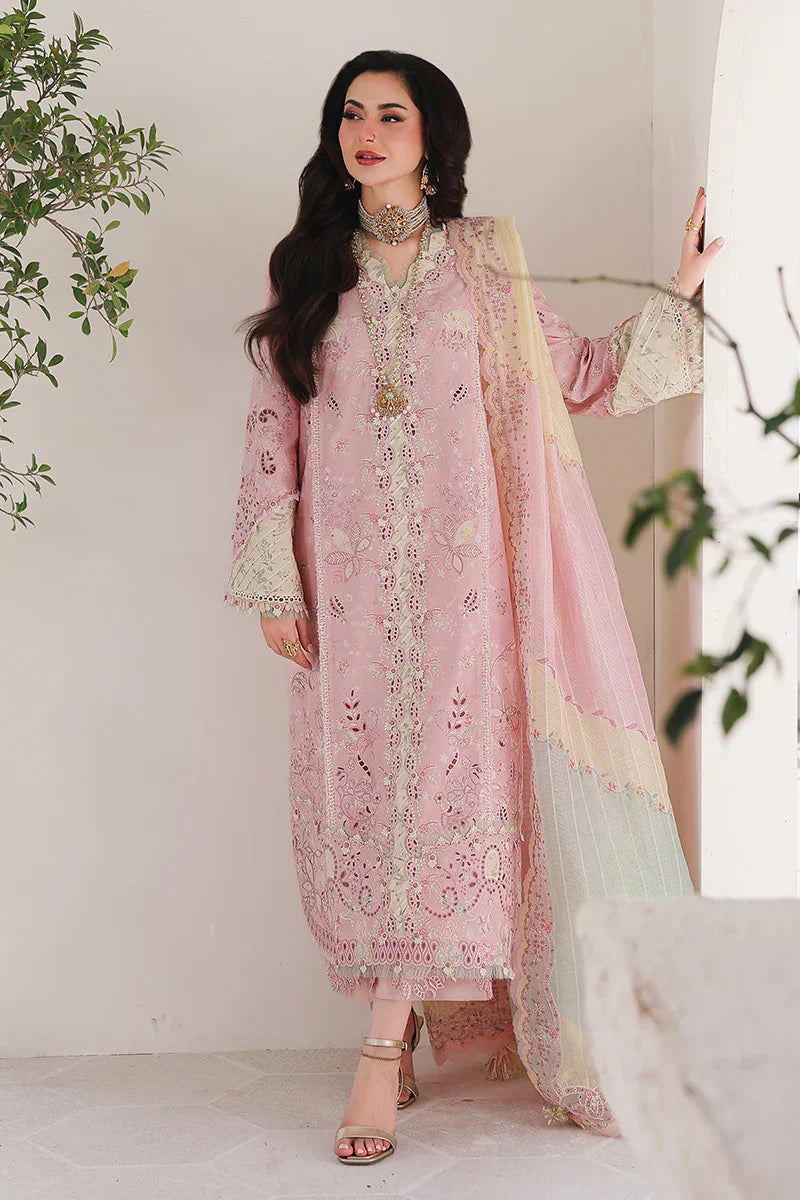 🌸Trending - Qalamkar - Unstitched 3PC Embroidered Lawn - RR3060