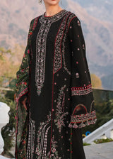 3 PC EMBROIDERED DHANAK SUIT - BG823