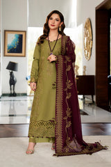 IRHA 3pc lawn embriodery N49