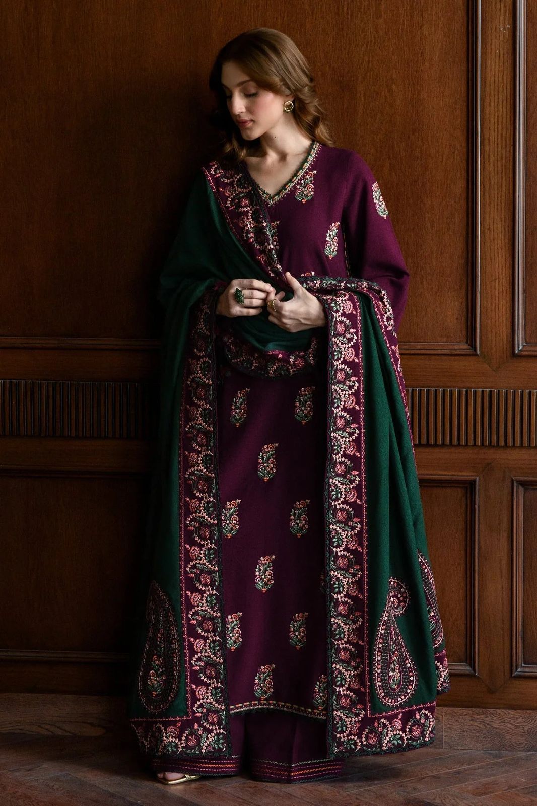 ZAIB - Premium Lawn – 3 PC Suit - RR3014