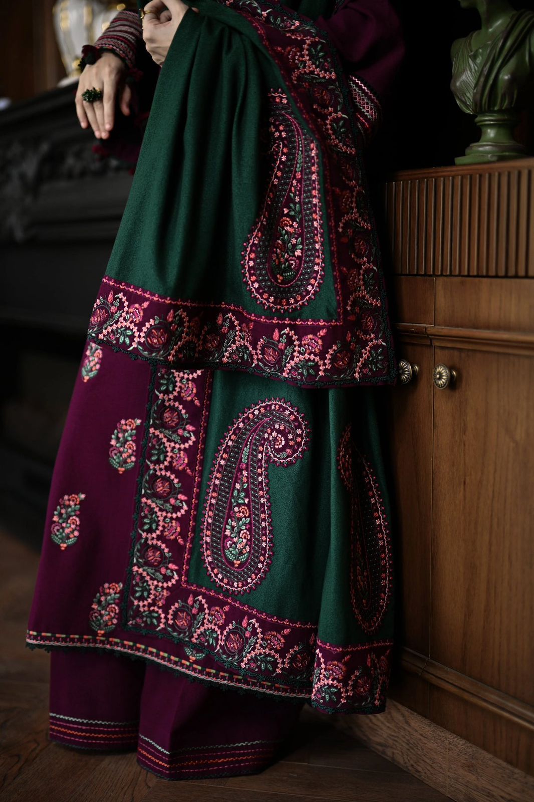 ZAIB - Premium Lawn – 3 PC Suit - RR3014