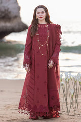 QALAMKAR LAWN - Premium 3PC Suit - RR3010