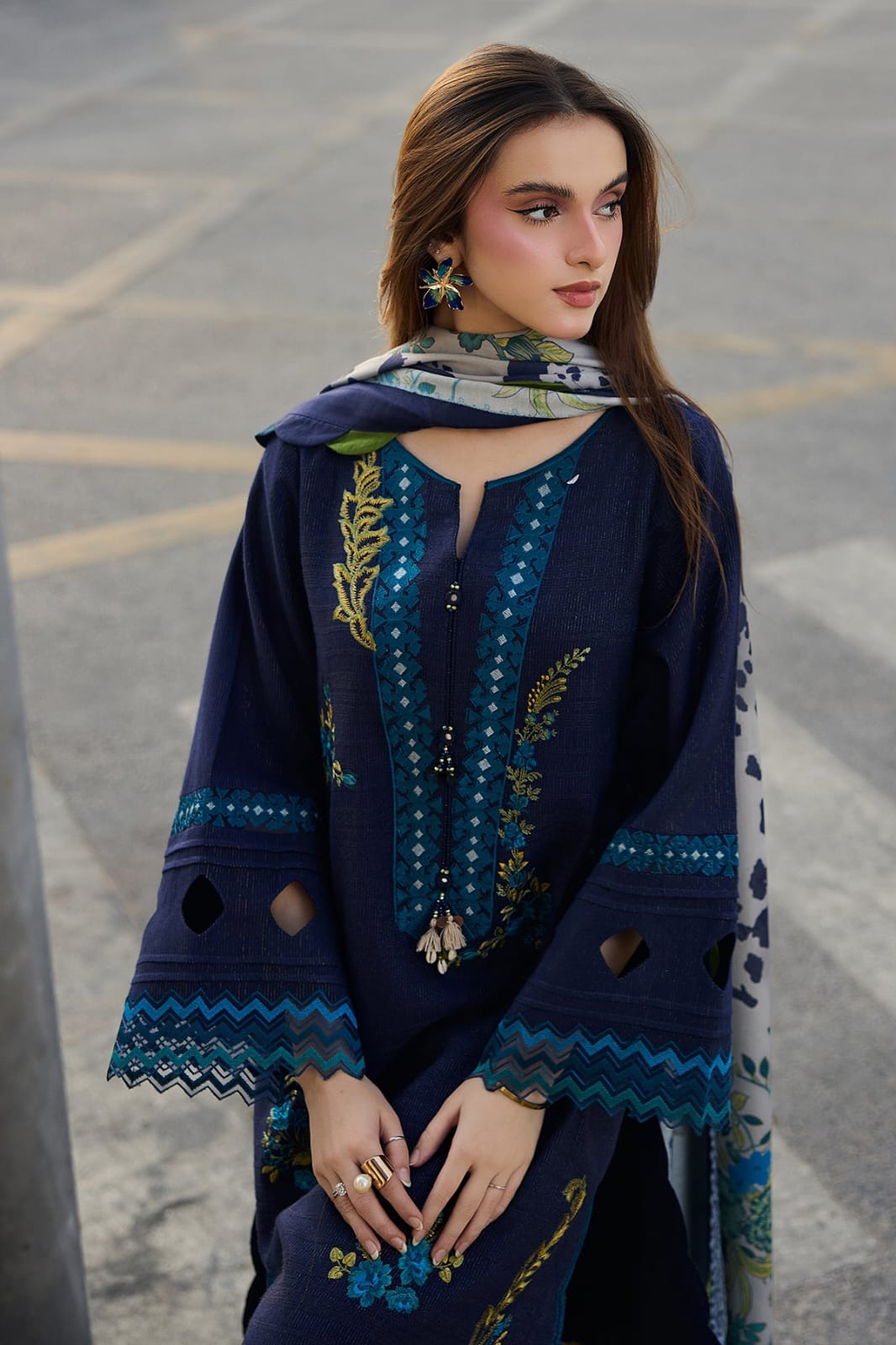 CHRIZMA Premium Lawn Unstitched 3Pc Suit - RR3055