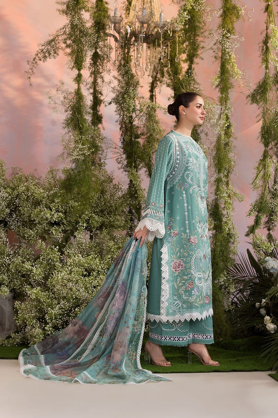 SOBIA NAZIR Premium Lawn Unstitched 3Pc Suit -RR3056