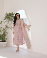 🌸Trending - Qalamkar - Unstitched 3PC Embroidered Lawn - RR3060