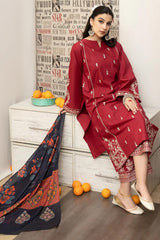 Urge 3PC lawn with Digital print Dupata N035