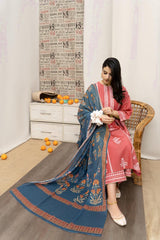 Urge 3PC lawn with Digital print Dupata N041