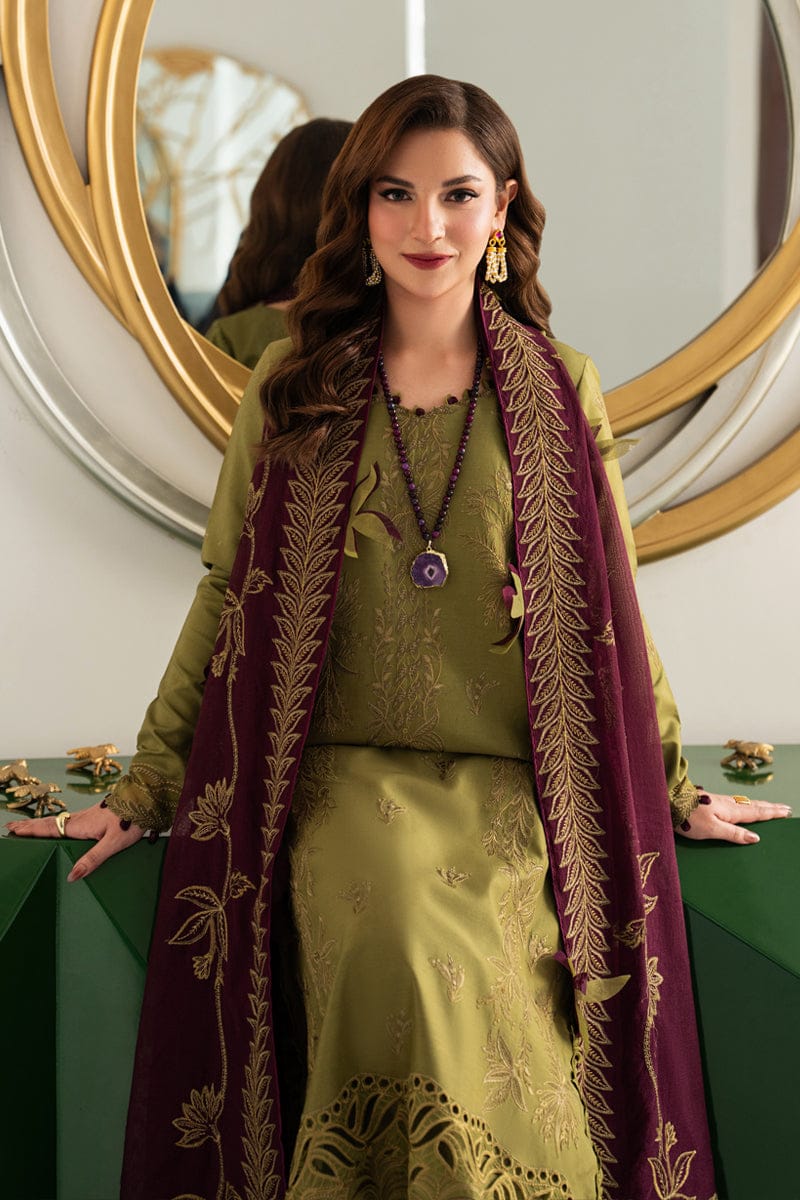 IRHA 3pc lawn embriodery N49