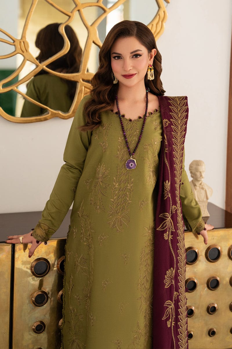 IRHA 3pc lawn embriodery N49
