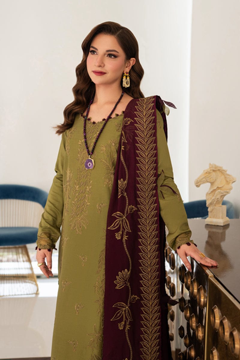 IRHA 3pc lawn embriodery N49