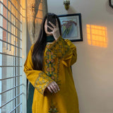 Zim lawn 3pc Embriodery Unstiched chefoon Dupata